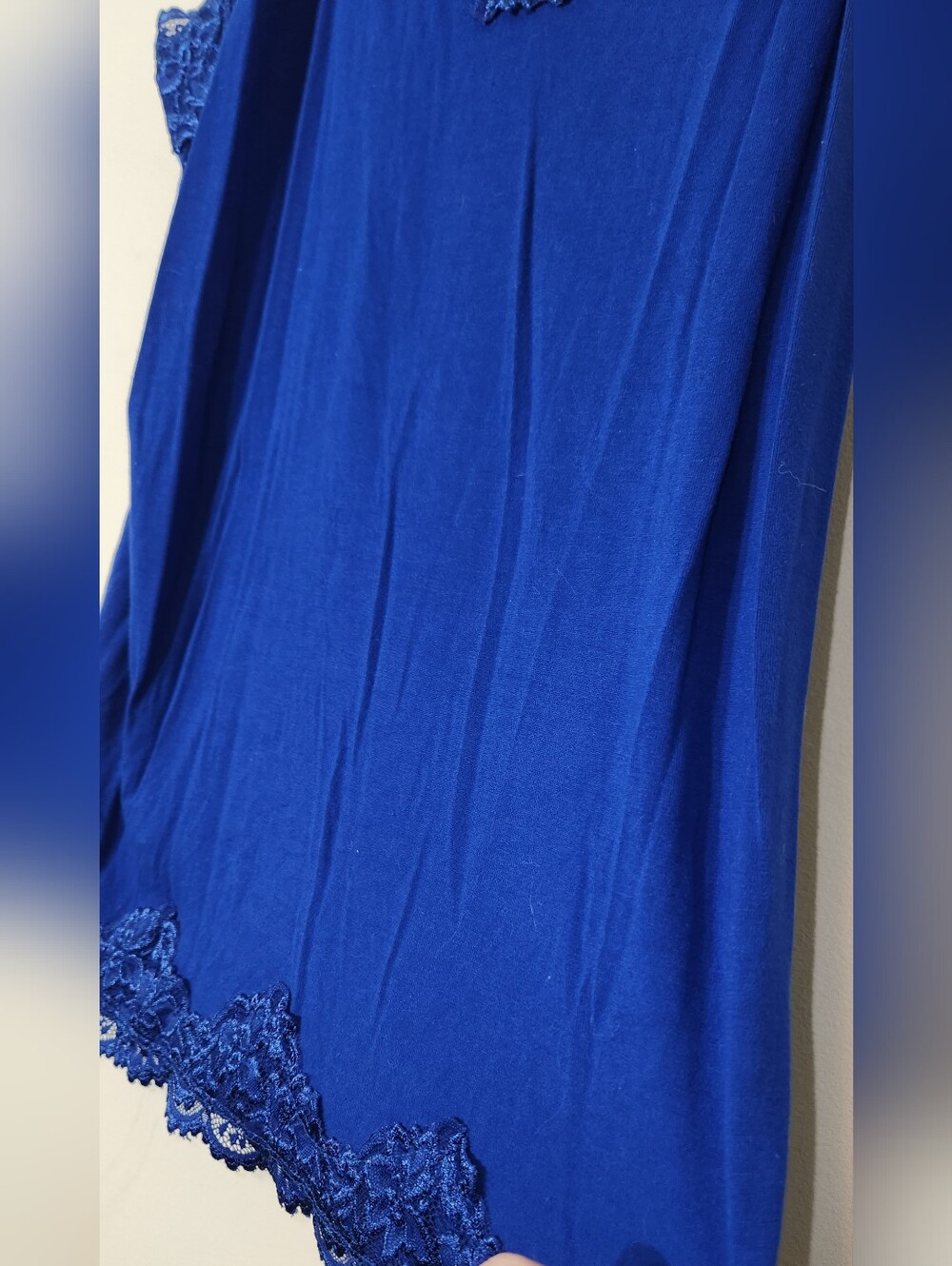 💙💙Lace-Trim Cami Tank Top💙💙 - Royal Blue. Lane Bryant 14/16. - Picture 11 of 13